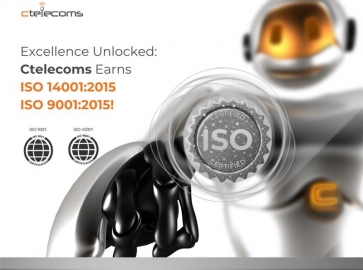 Ctelecoms Obtained Two ISO Certificates